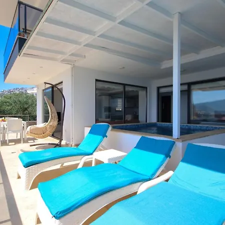 With Sea View And Jacuzzi For 4 People In Kas, Kalkan - Awz 120 カシュ