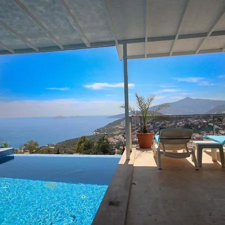With Sea View And Jacuzzi For 4 People In Kas, Kalkan - Awz 120 ヴィラ カシュ