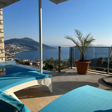 Villa With Sea View And Jacuzzi For 4 People In Kas, Kalkan - Awz 120 Kaş
