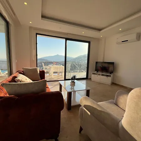 With Sea View And Jacuzzi For 4 People In Kas, Kalkan - Awz 120 Villa