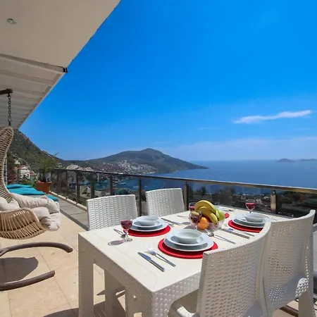 With Sea View And Jacuzzi For 4 People In Kas, Kalkan - Awz 120 Kaş