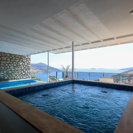 Villa With Sea View And Jacuzzi For 4 People In Kas, Kalkan - Awz 120 Kaş