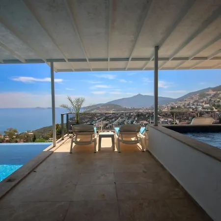 Villa With Sea View And Jacuzzi For 4 People In Kas, Kalkan - Awz 120